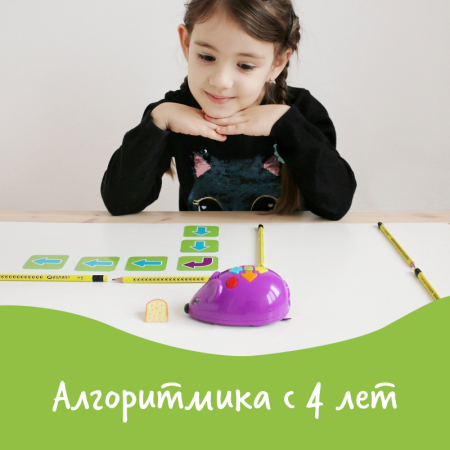 LER2841 Развивающая игрушка "Мышиный код Базовый. Основы программирования" (31 элемент)